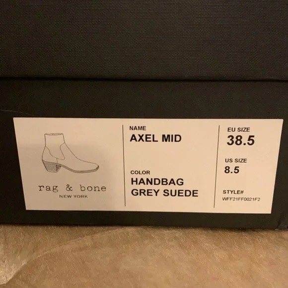 ‼️NWT Host Pick!! -  Rag & Bone Axel Mid Boot! - Picture 13 of 15